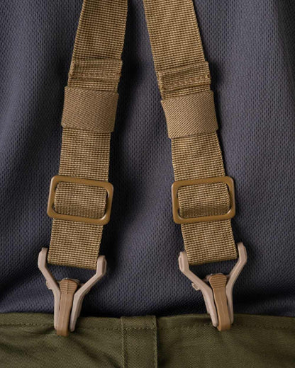 Coyote Coloured Viper Locking Harness on white background #colour_coyote