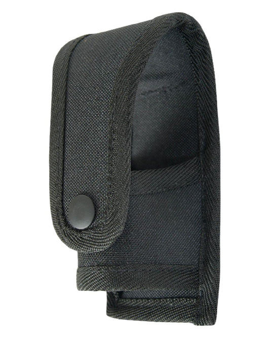 Black Coloured Viper Mag Light Holder Closed on white background #colour_black