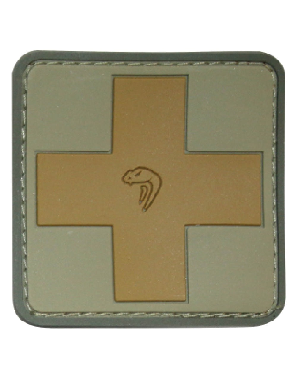 VCAM Coloured Viper Medic Rubber Patch on white background #colour_vcam