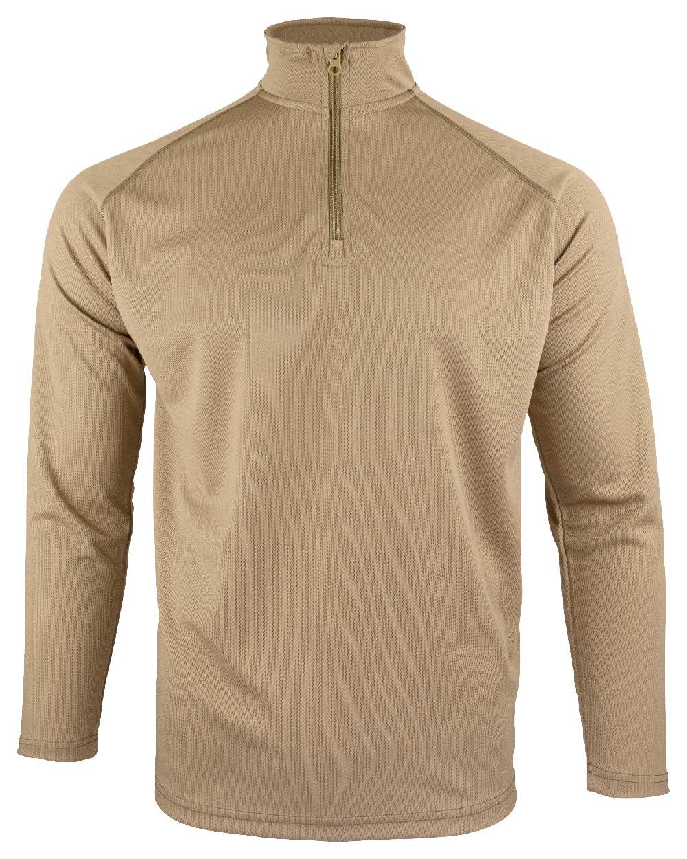 Coyote Coloured Viper Mesh-Tech Armour Top on white background #colour_coyote