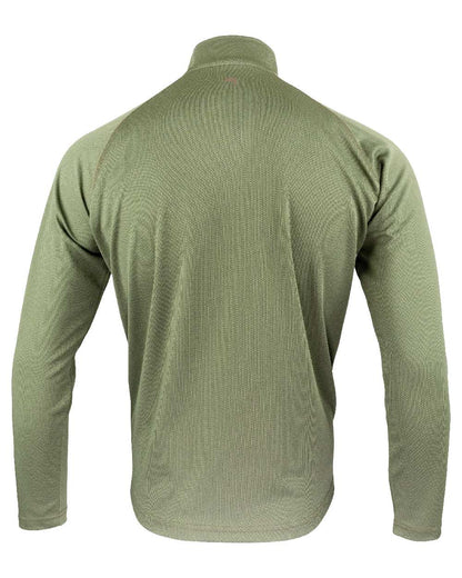 Green Coloured Viper Mesh-Tech Armour Top on white background #colour_green