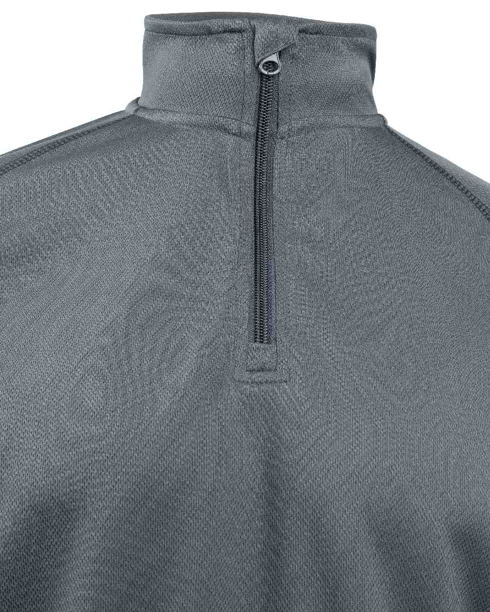 Titanium Coloured Viper Mesh-Tech Armour Top on white background #colour_titanium