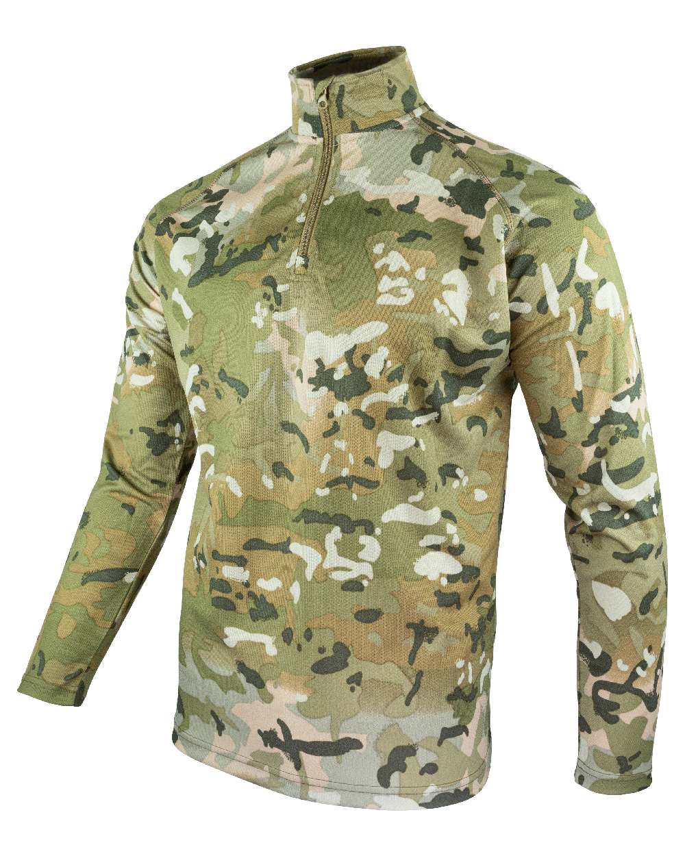 VCAM Coloured Viper Mesh-Tech Armour Top on white background #colour_vcam