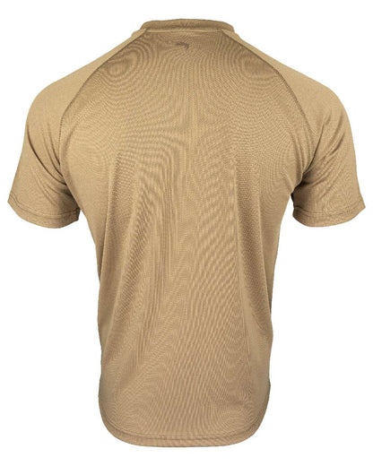 Coyote Coloured Viper Mesh-Tech T-Shirt on white background #colour_coyote
