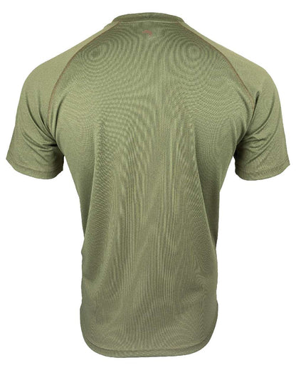 Green Coloured Viper Mesh-Tech T-Shirt on white background #colour_green