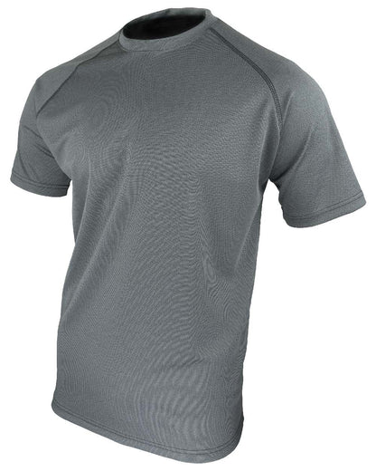 Titanium Coloured Viper Mesh-Tech T-Shirt on white background #colour_titanium