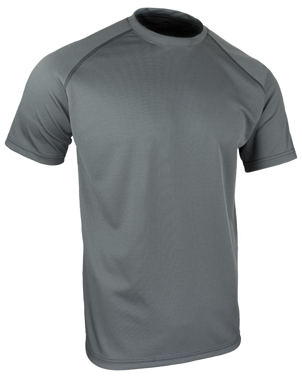 Titanium Coloured Viper Mesh-Tech T-Shirt on white background #colour_titanium