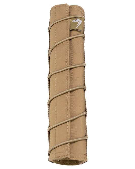 Coyote Coloured Viper Moderator Cover on white background #colour_coyote