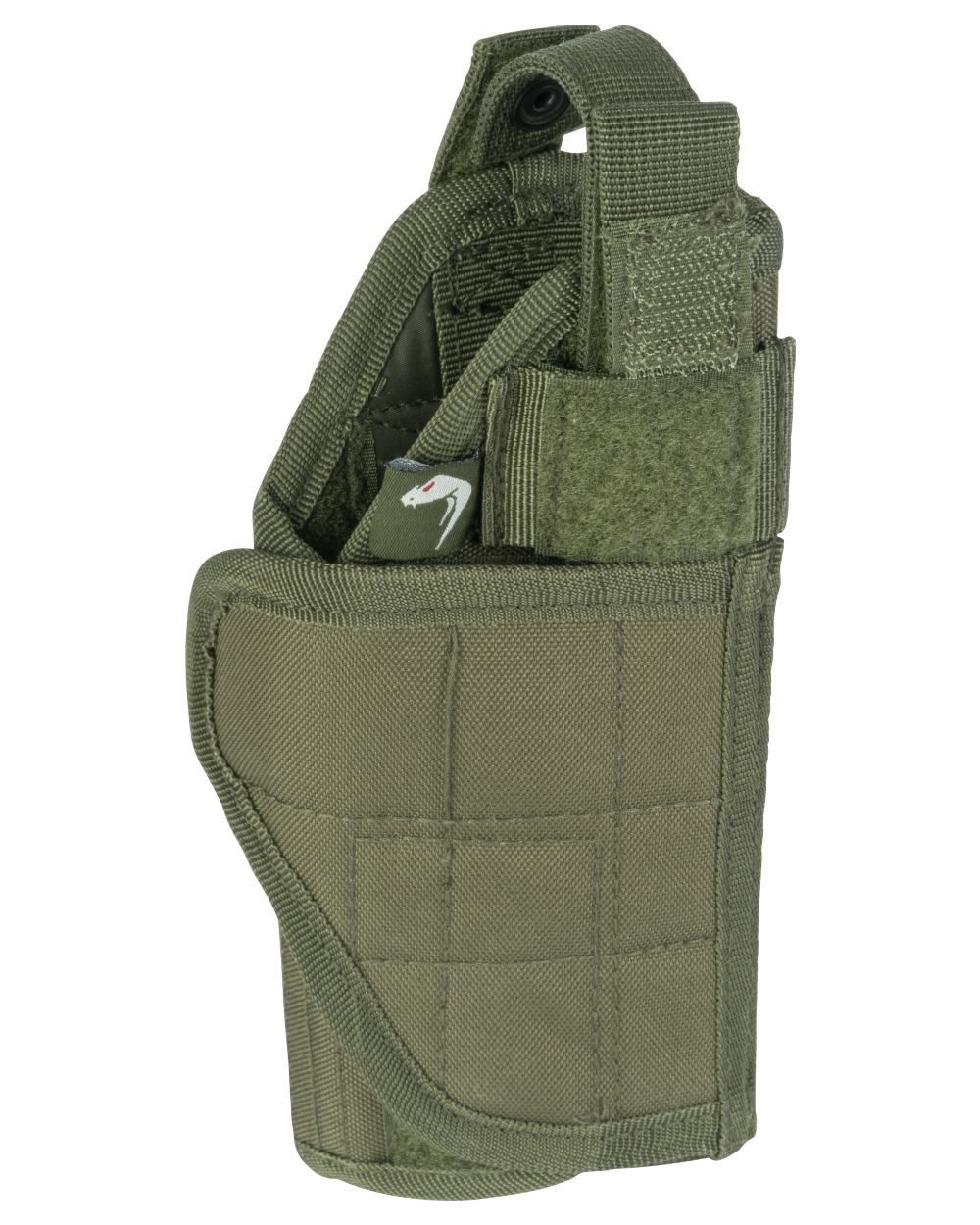 Green Coloured Viper Modular Adjustable Holster on white background #colour_green