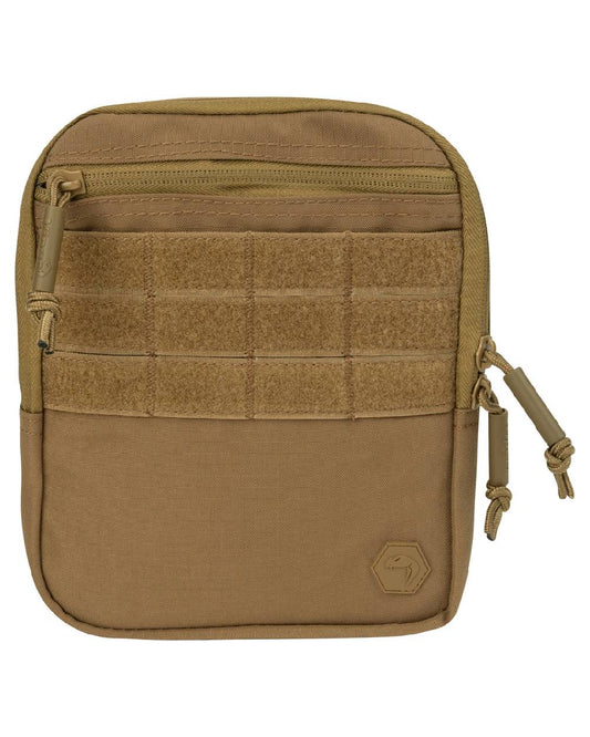 Dark Coyote Coloured Viper Modular Carry Pouch on white background #colour_dark-coyote