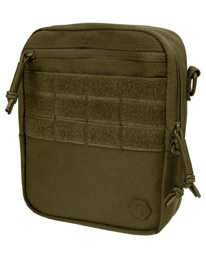 Green Coloured Viper Modular Carry Pouch on white background #colour_green