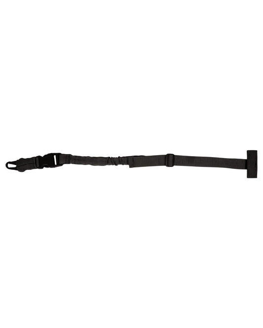 Black Coloured Viper Modular Gun Sling on white background #colour_black
