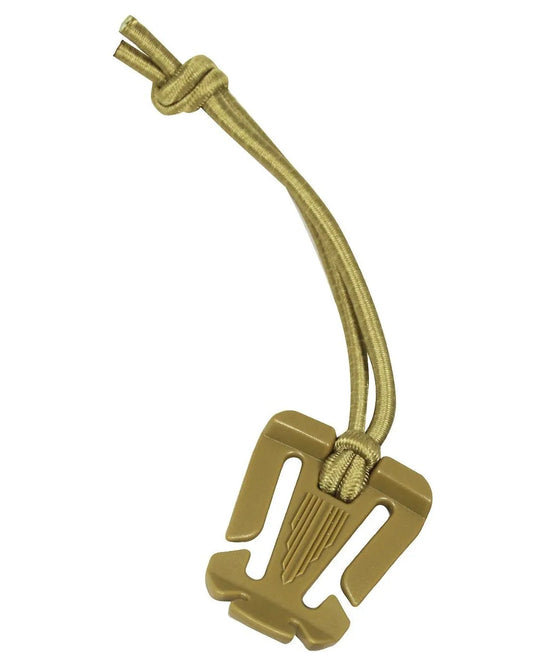 Coyote Coloured Viper Molle Bungee Retainer on white background #colour_coyote