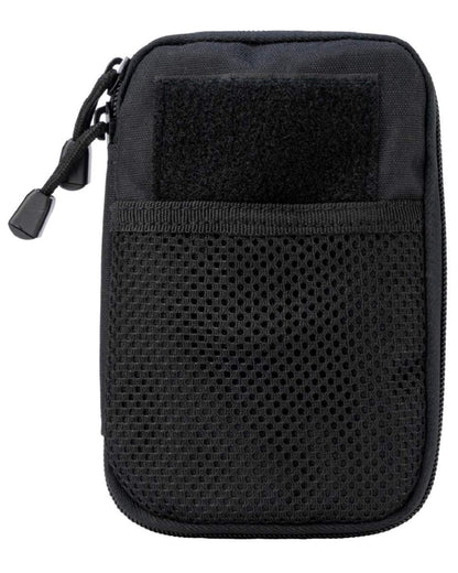 Black Coloured Viper Operators Pouch on white background #colour_black