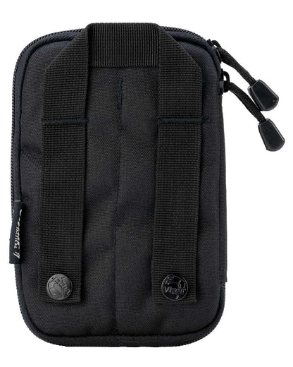 Black Coloured Viper Operators Pouch on white background #colour_black