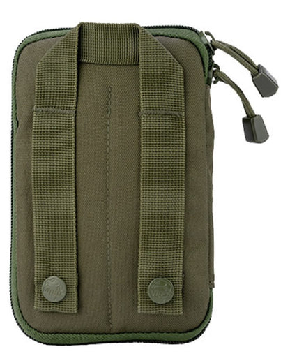 Green Coloured Viper Operators Pouch on white background #colour_green
