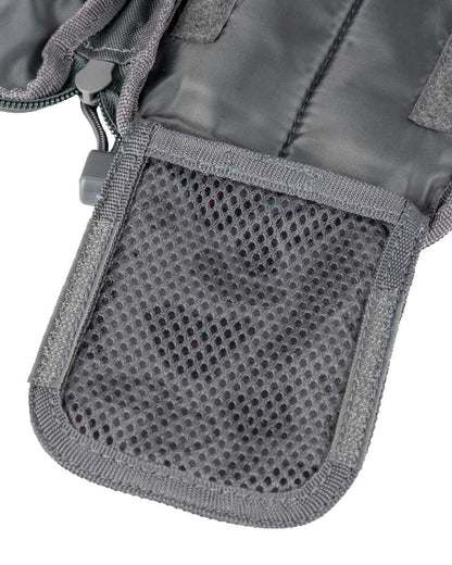 Titanium Coloured Viper Operators Pouch on white background #colour_titanium