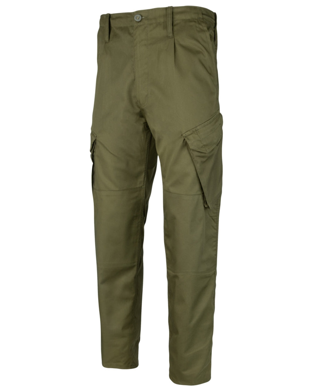 Green Coloured Viper PCS Trousers on white background #colour_green