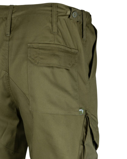 Green Coloured Viper PCS Trousers on white background #colour_green