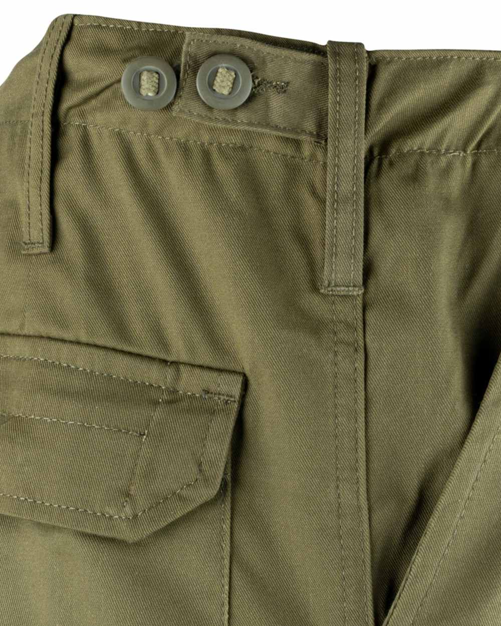 Green Coloured Viper PCS Trousers on white background #colour_green