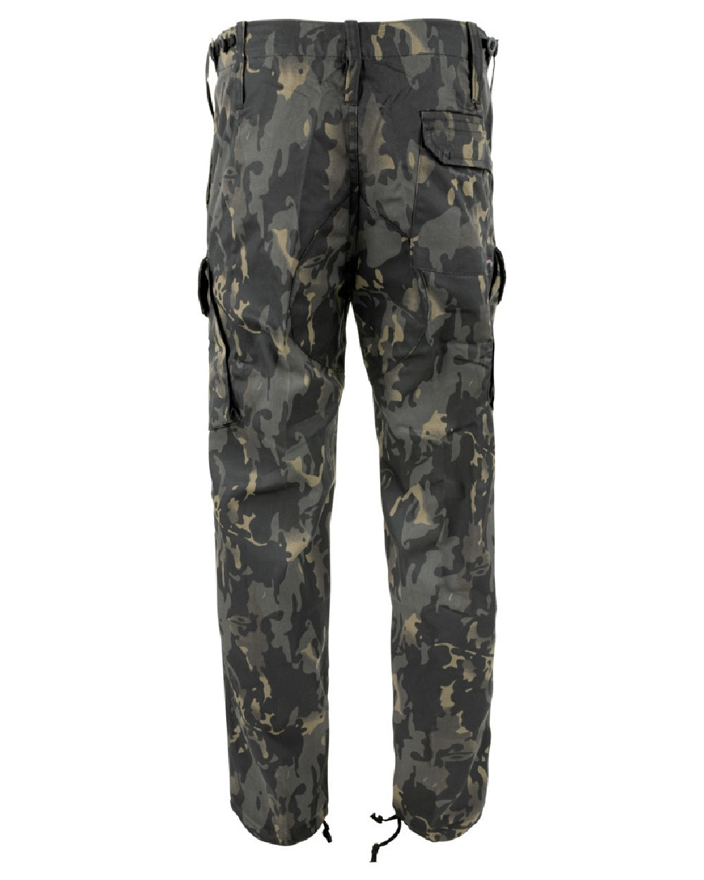 VCAM Black Coloured Viper PCS Trousers on white background #colour_vcam-black