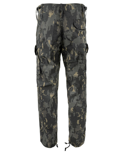 VCAM Black Coloured Viper PCS Trousers on white background #colour_vcam-black