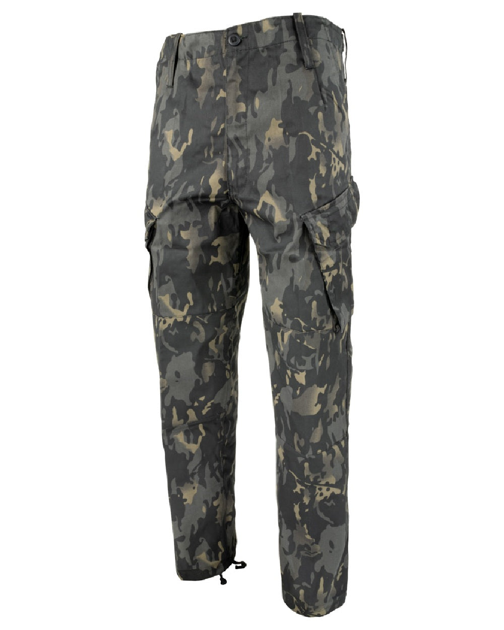 VCAM Black Coloured Viper PCS Trousers on white background #colour_vcam-black