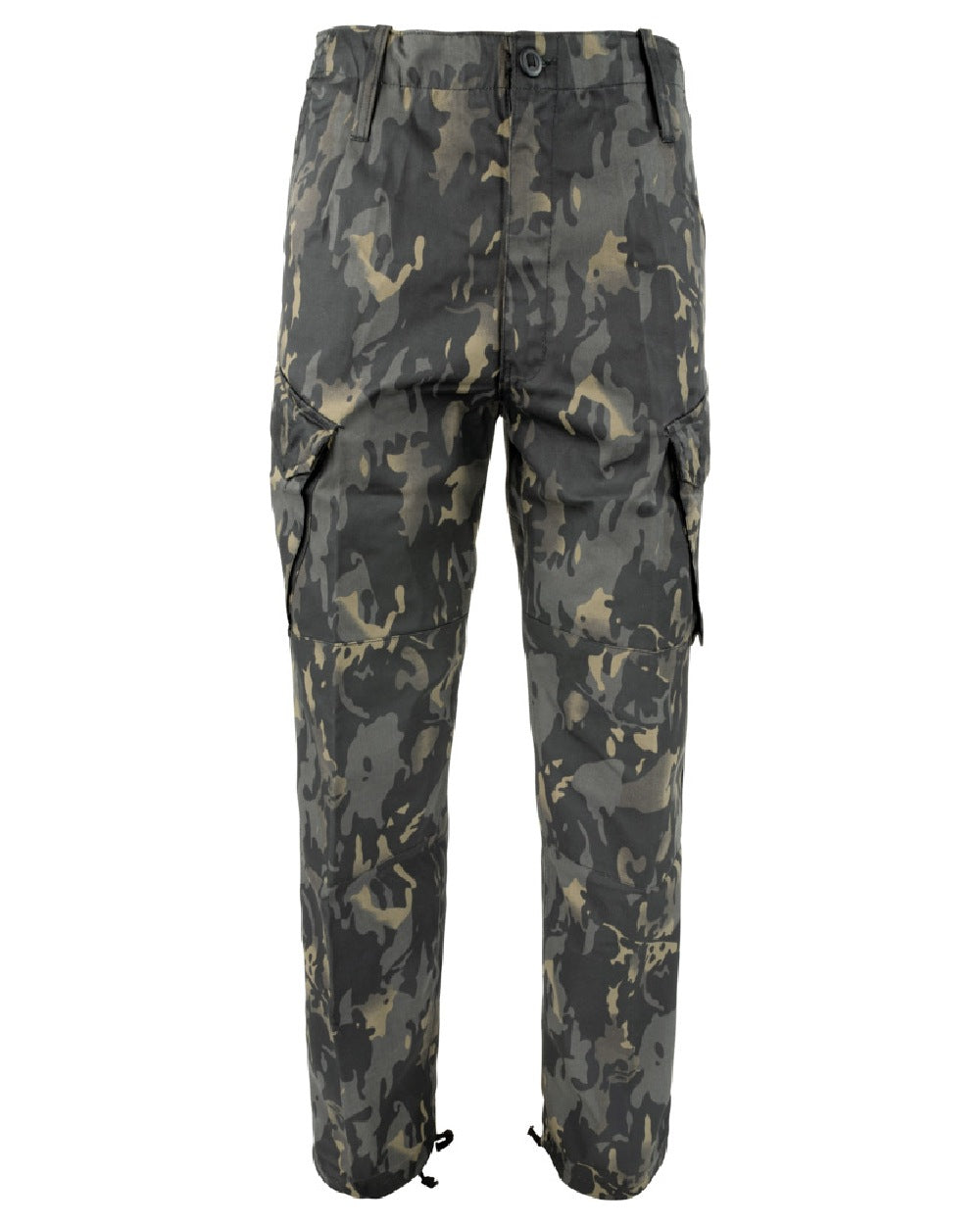 VCAM Black Coloured Viper PCS Trousers on white background #colour_vcam-black