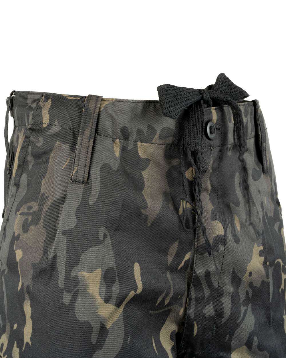 VCAM Black Coloured Viper PCS Trousers on white background #colour_vcam-black