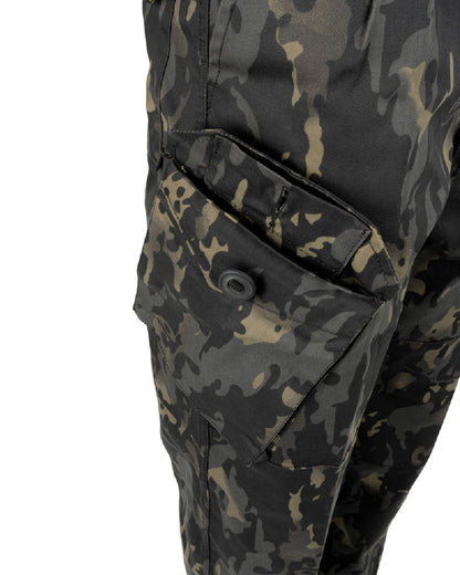 VCAM Black Coloured Viper PCS Trousers on white background #colour_vcam-black