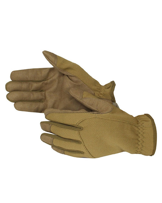 Coyote Coloured Viper Patrol Gloves on white background #colour_coyote