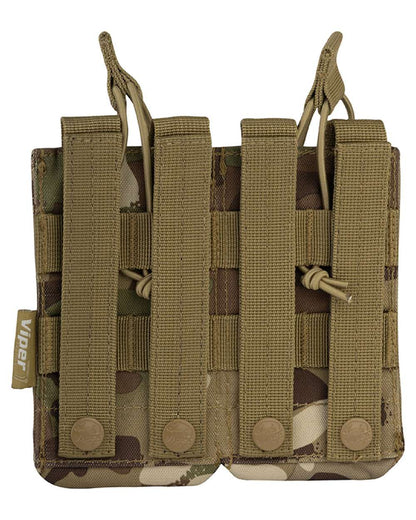 VCAM Coloured Viper Quick Release Double Mag Pouch on white background #colour_vcam