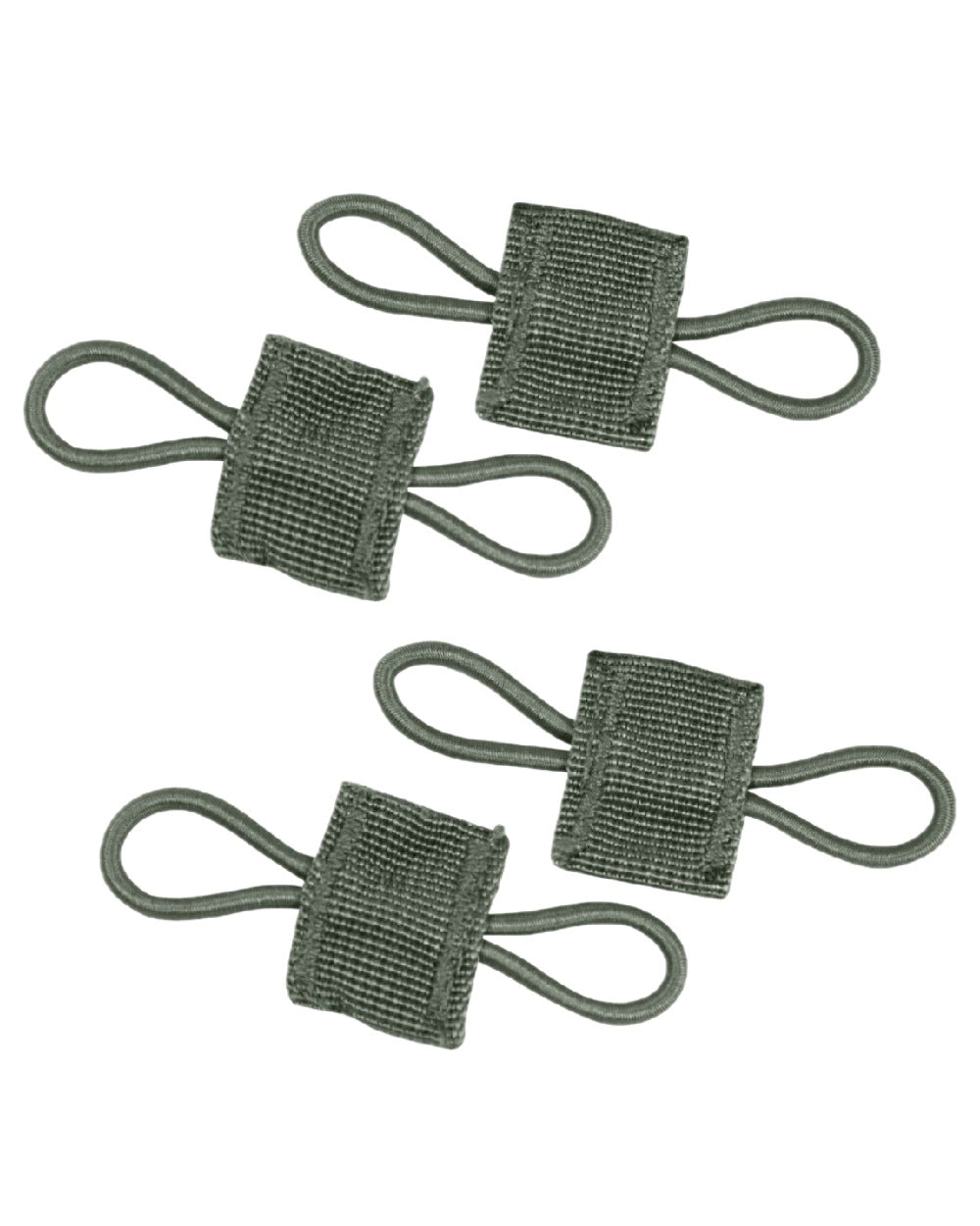Green Coloured Viper Retainers on white background #colour_green