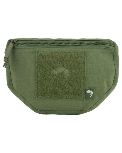 Green Coloured Viper Scrote Pouch on white background #colour_green