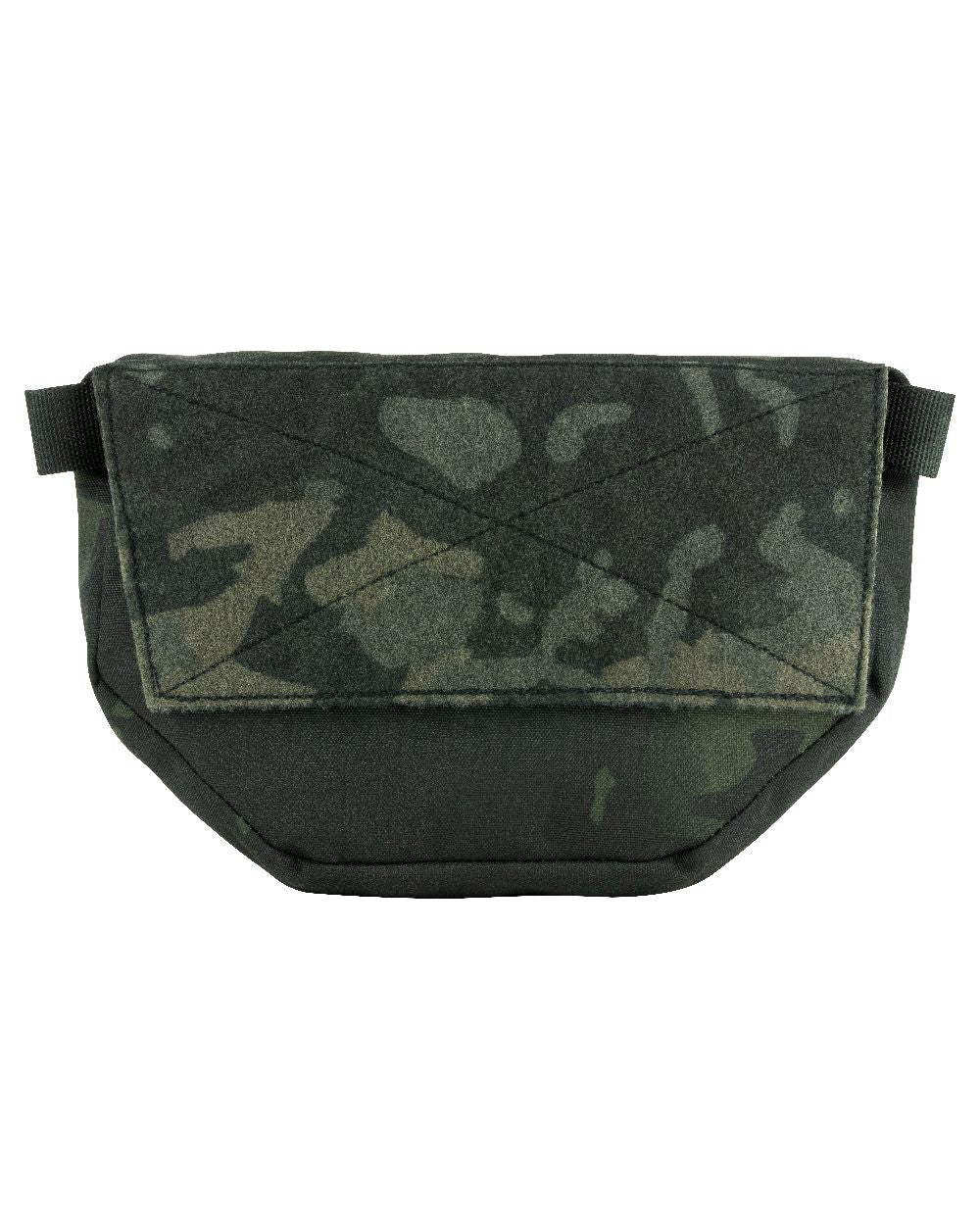 VCAM Black Coloured Viper Scrote Pouch on white background #colour_vcam-black