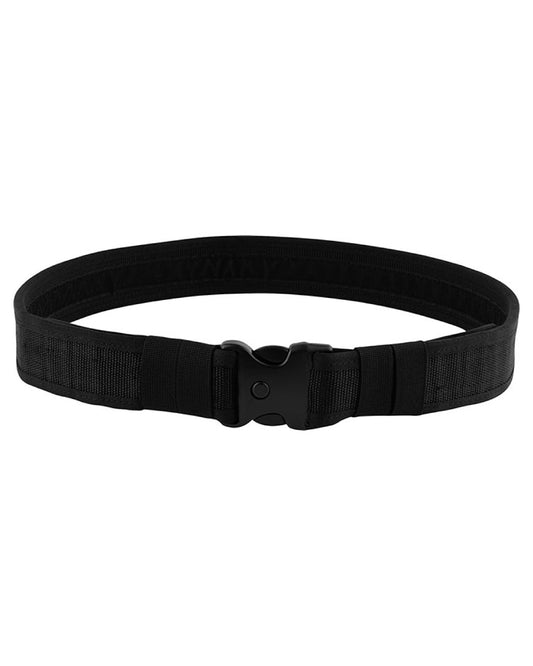 Black Coloured Viper Security Belt on white background #colour_black