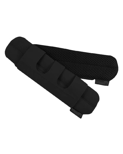 Black Coloured Viper Shoulder Comfort Pads on white background #colour_black
