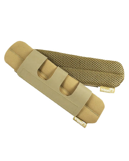 Dark Coyote Coloured Viper Shoulder Comfort Pads on white background #colour_dark-coyote