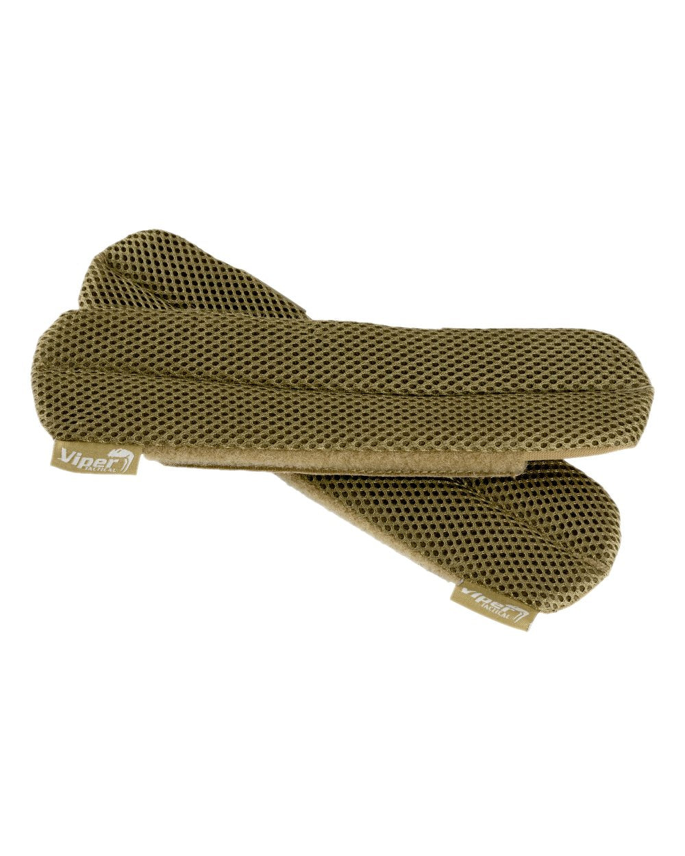 Dark Coyote Coloured Viper Shoulder Comfort Pads on white background #colour_dark-coyote