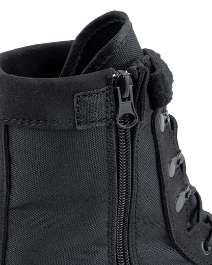 Black Coloured Viper Sneaker Boots on white background #colour_black