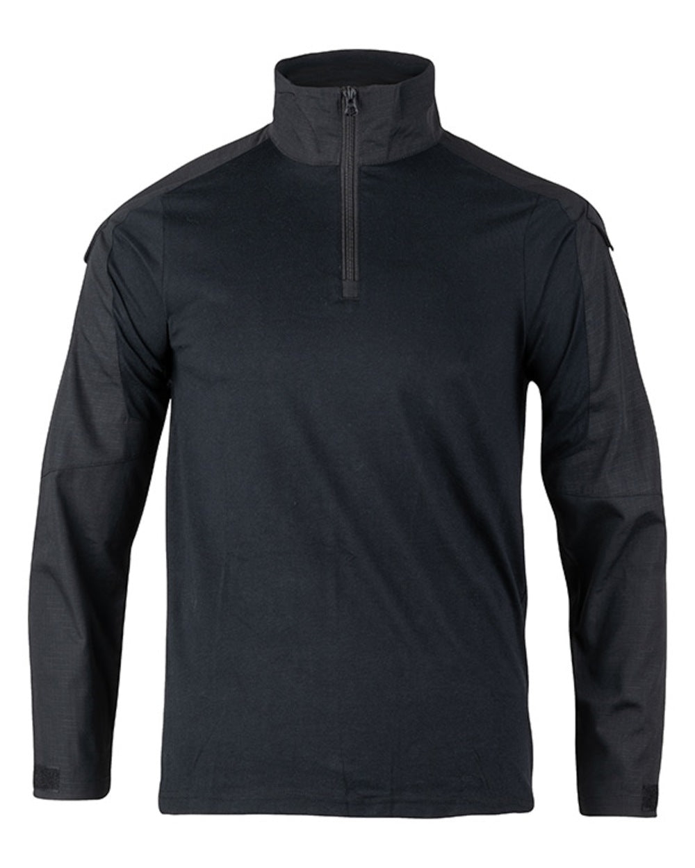 Black Coloured Viper Special Ops Shirt on white background #colour_black