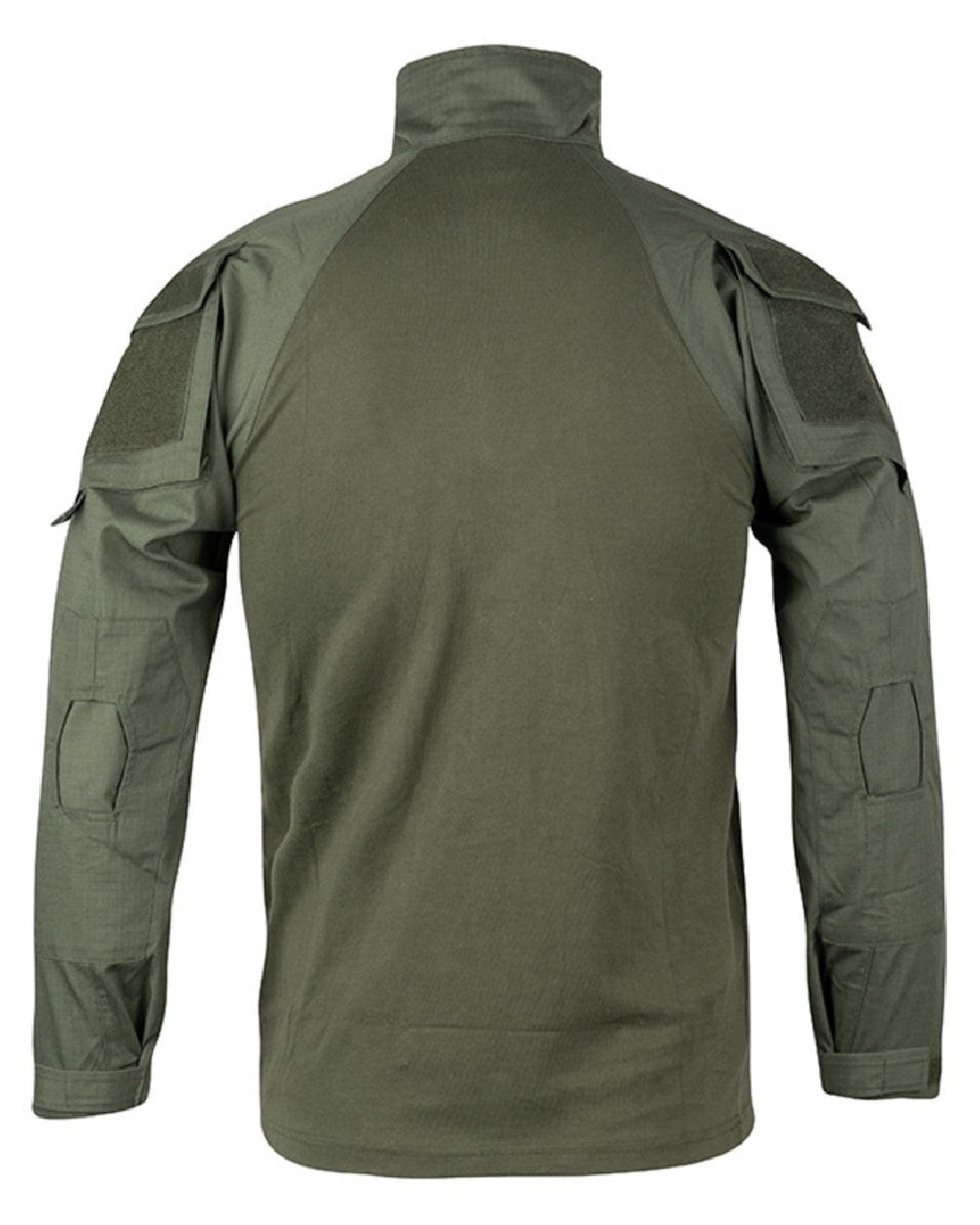 Green Coloured Viper Special Ops Shirt on white background #colour_green