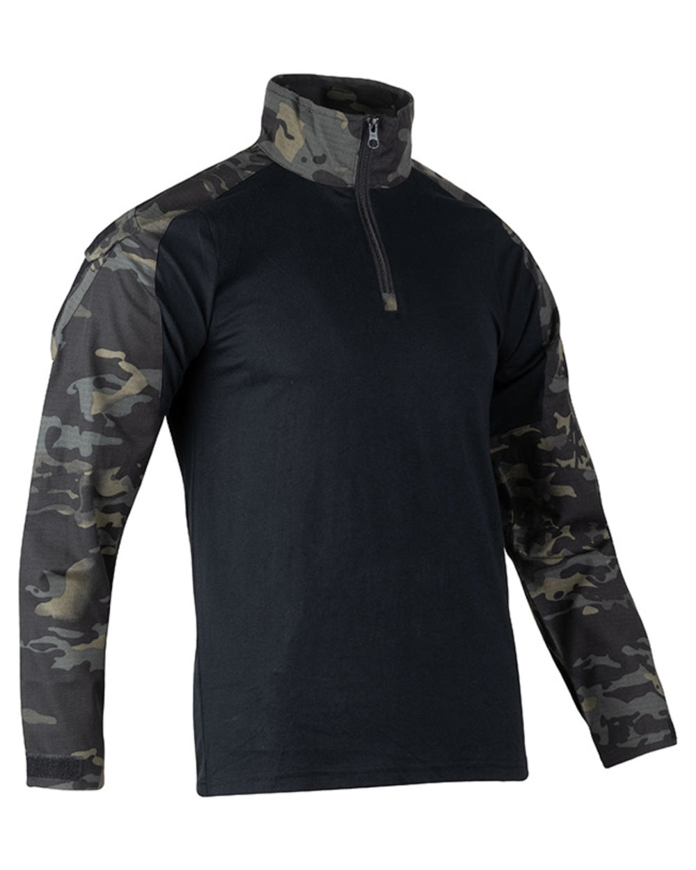 VCAM Black Coloured Viper Special Ops Shirt on white background #colour_vcam-black