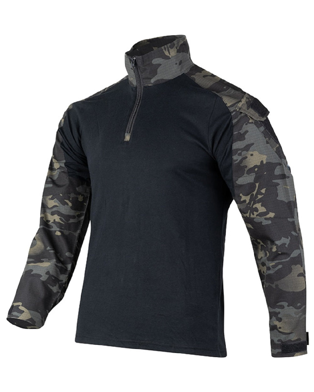 VCAM Black Coloured Viper Special Ops Shirt on white background #colour_vcam-black