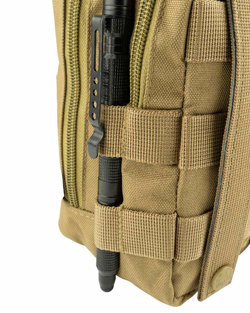 Coyote Coloured Viper Splitter Pouch on white background #colour_coyote