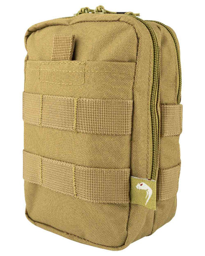 Coyote Coloured Viper Splitter Pouch on white background #colour_coyote