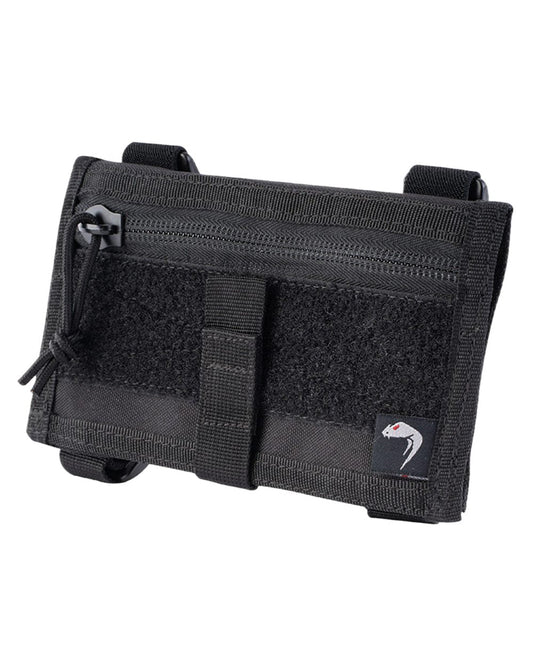 Black Coloured Viper Tactical Wrist Case on white background #colour_black