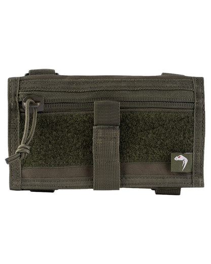 Green Coloured Viper Tactical Wrist Case on white background #colour_green