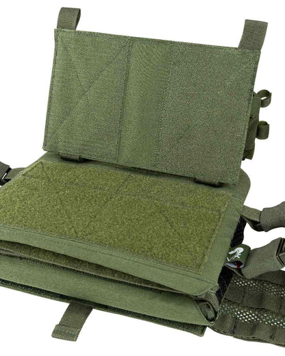 Green Coloured Viper VX Buckle Up Carrier Gen2 on white background #colour_green