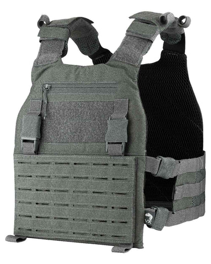 Titanium Coloured Viper VX Buckle Up Carrier Gen2 on white background #colour_titanium